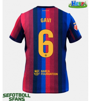 Barcelona Paez Gavi #6 Hemmatröja 2026-27 Kortärmad
